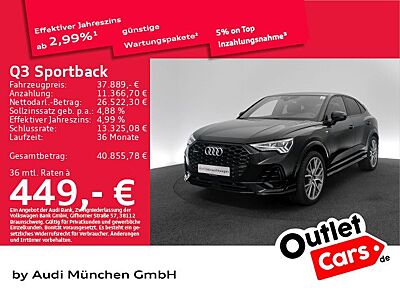 Audi Q3 Sportback 45 TFSI qu. S tronic S line Pano/AH