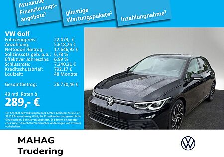 VW Golf Volkswagen VIII 1.5 eTSI LIFE IQ.Light Navi Pano ParkA