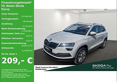 Skoda Karoq Clever 1.0 TSI 3 Zonen Klima - Rückfahrkam