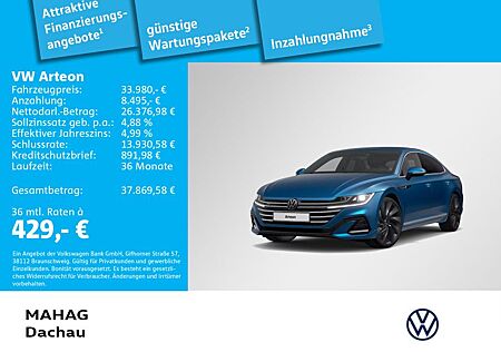 VW Arteon Volkswagen 2.0 TSI R-Line Leder Navi LED Kamera Alu2