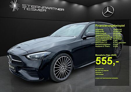 Mercedes-Benz C 300 d T +AMG+Night+HuD+PANO+360°+AHK+Burmester