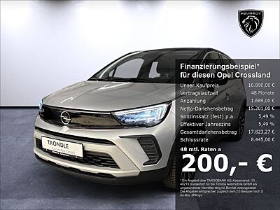 Opel Crossland Elegance Navi LED PDC Kamera Lenkr.-Hz
