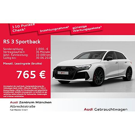 Audi RS3 leasen