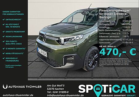 Citroën e-Berlingo XL Elektromotor 136 MAX Navi digitale