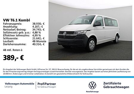 VW T6 Kombi Volkswagen T6.1 Kombi LR *AHK*Navi*Tempomat*APP