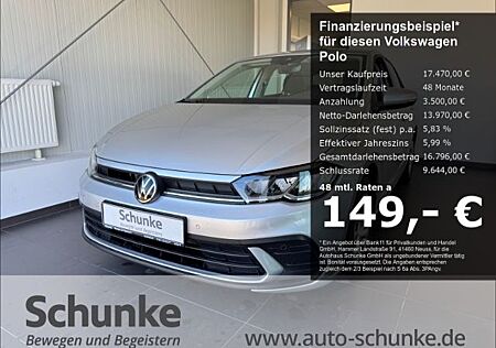 VW Polo Volkswagen VI Life 1.0 TSI EU6d Navi Digitales Cockpit