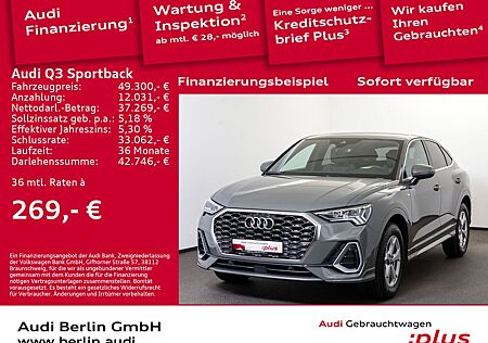Audi Q3 Sportback S line 35 TDI S tronic