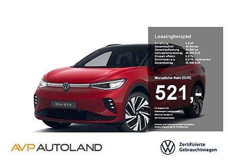 VW ID.4 Volkswagen GTX 4MOTION | ACC | PANO | NAVI | AHK |