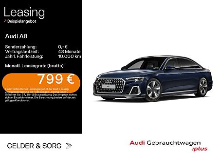 Audi A8 Lang TFSI e 60 qu. Air*Matrix*B&O*Pano*Massag