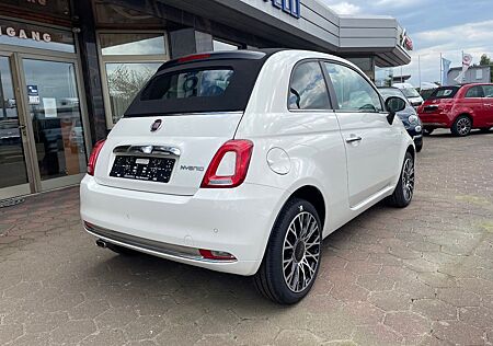 Fiat 500C Dolcevita Navi 16" LM-Felgen Verdeck schwar