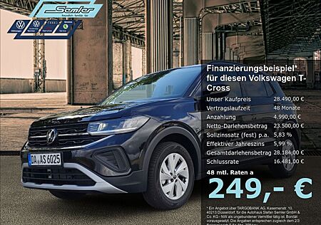 VW T-Cross Volkswagen Life 1.0l TSI 5-Gang NAVI SHZ LED R-KAM