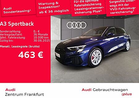 Audi A3 Sportback 45 TFSI e S tronic S line MatrixLED