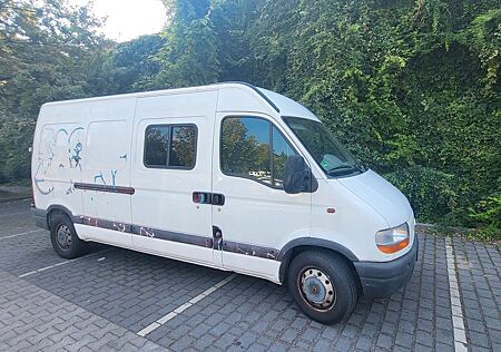 Renault Master mk2 L3H2 Kasten: top Campervan Grundlage