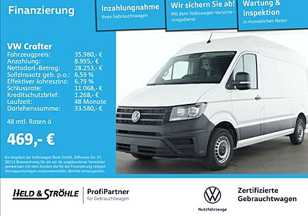 VW Crafter Volkswagen 35 Kasten MR HD TDI R-KAM PDC SHZ 270°FT