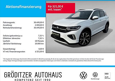 VW T-Cross Volkswagen 1.0 TSI R-Line CAM|AHK|ACC|IQ-L