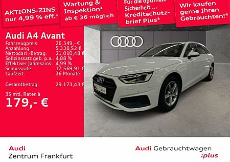 Audi A4 Avant 35 TDI S tronic Matrix-LED Navi DAB PDC