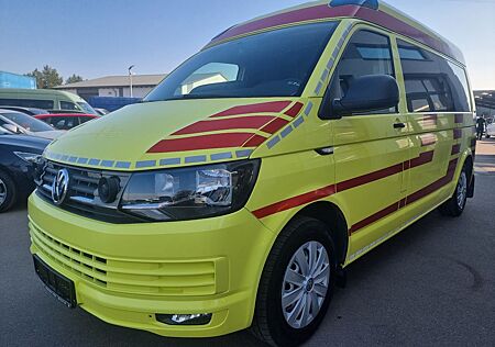 VW T6 Transporter Volkswagen T6 STROBEL Rettungswagen/Ambulance komplett TOP