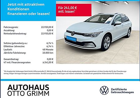 VW Golf Volkswagen VIII Variant 2.0 TDI DSG LED Navi beh. Lenk