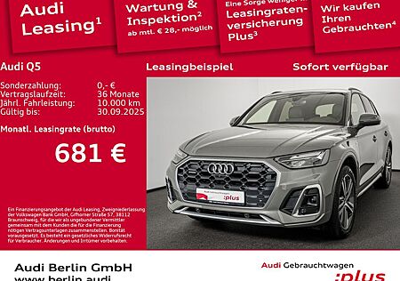 Audi Q5 S line 45 TFSI qu.S tr. AHK STDHZG 360°K HUD