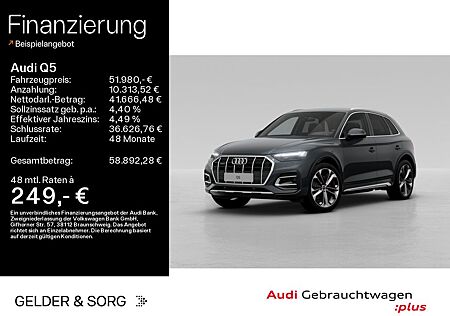 Audi Q5 40 TFSI qu. AHK*Matrix*B&O*HuD*Air*Virtual
