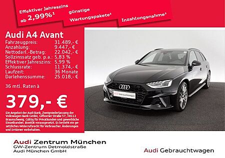 Audi A4 Avant 40 TFSI S tronic S line Virtual+/HuD/Ma
