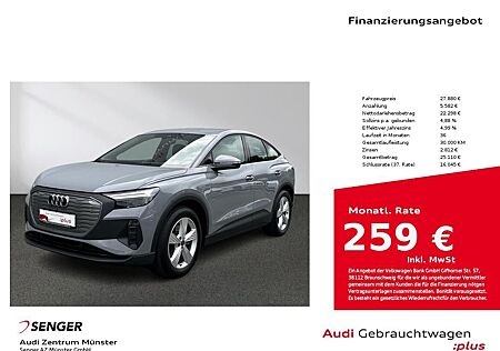 Audi Q4 e-tron Sportback 35 MMI Standheizung LED