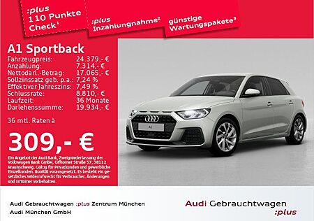 Audi A1 Sportback 25 TFSI S tronic advanced Virtual/S
