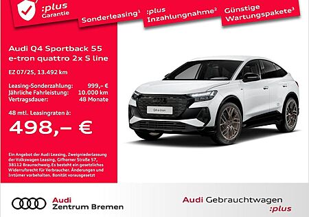 Audi Q4 e-tron Q4 Sportback 55 e-tron quattro 2x S line UPE88