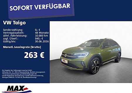 VW Taigo Volkswagen Style 1.0 TSI DSG AHK+NAVI-PRO+KAMERA+ALLS