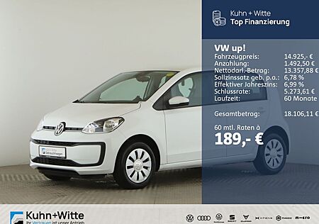 VW Up Volkswagen ! 1.0 MPI move ! *LED*RFK*Klima*Radio*