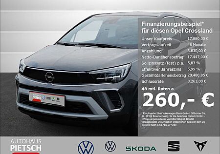 Opel Crossland X Crossland 1.2 Elegance AHK Navi Kamera Sitzhzg