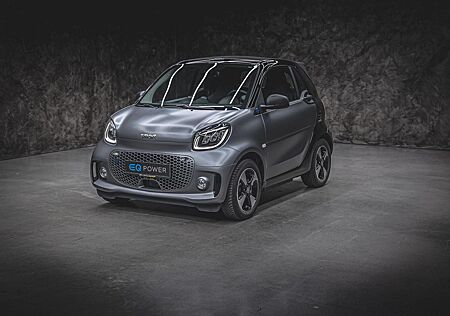 Smart ForTwo EQ cabrio passion EXCL.: MATT+BLACK=COOL!