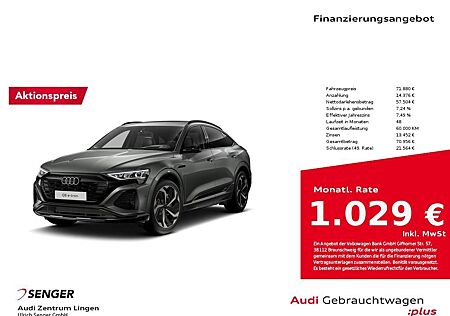 Audi Q8 e-tron Sportback 55 S line quattro Pano B&O