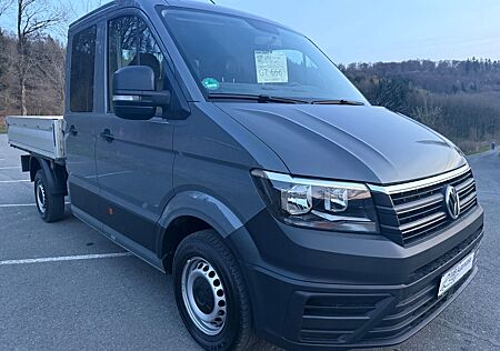 VW Crafter Volkswagen Pritsche 35 DOKA FWD AHK Leder 1.Hand