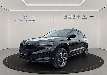 Skoda Karoq Sportline 4x4 TDI_Pano_AHK_Teillede_Matrix