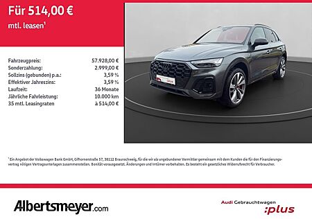 Audi Q5 55 TFSI e QUATTRO S-LINE+AHK+PANO+ACC