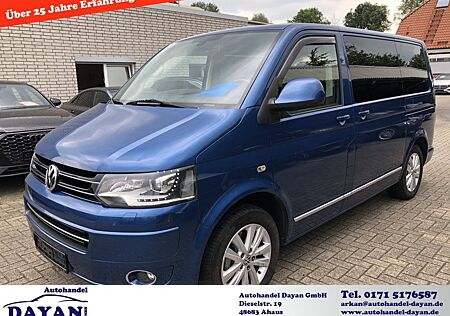 VW T5 Multivan Volkswagen Highline Bi-Xenon Navi 7 Sitzer AHK