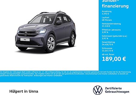 VW Taigo Volkswagen 1.0 LIFE ALU NAVI LED SITZHEIZUNG DAB+ USB