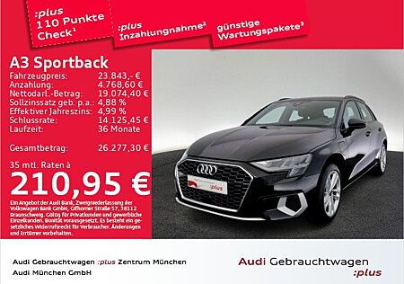 Audi A3 Sportback 40 TFSI e S tronic Advanced Virtual