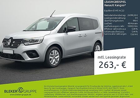Renault Kangoo Equilibre EV45 AC22