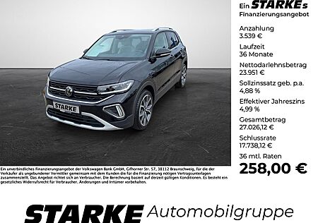 VW T-Cross Volkswagen 1.0 TSI DSG Style Navi LED Kamera PDC L