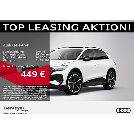 Audi Q4 e-tron leasen
