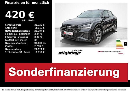Audi Q2 S-line 40 TFSI quattro ACC+KAMERA+LED+NAVI