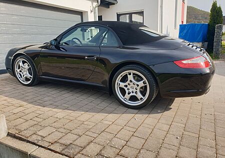 Porsche 997 911 Carrera Cabrio full black Handschalter