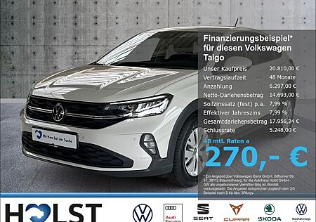 VW Taigo Volkswagen 1.0TSI GJR App-C. Licht+Sicht GRA Sitzheiz
