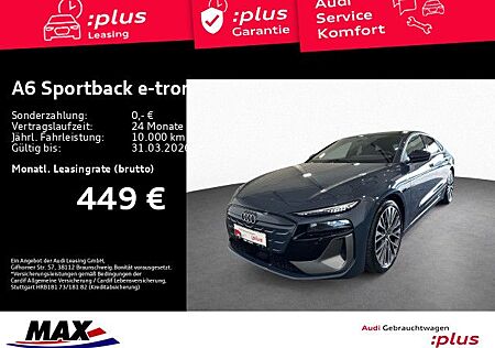 Audi A6 e-tron A6 Sportback e-tron S LINE 0,25% MATRIX+AHK+KAME