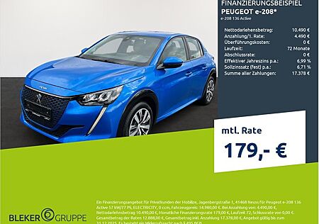 Peugeot 208 e- e- 136 Active