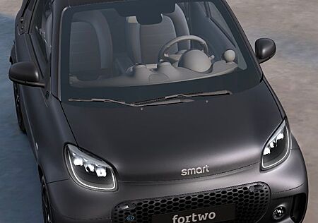 Smart ForTwo EQ cabrio voll Leder JBL Grau matt