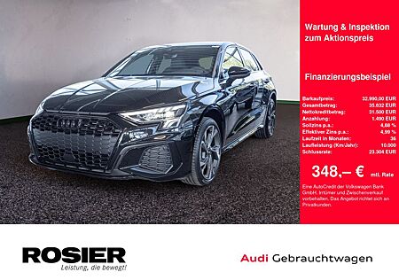 Audi A3 Sportback S line 30 TFSI ACC B+O LED NAVI SHZ