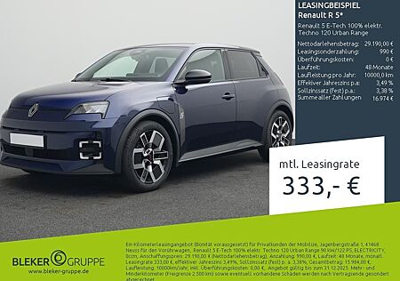 Renault R 5 5 E-Tech 100% elektr. Techno 120 Ur